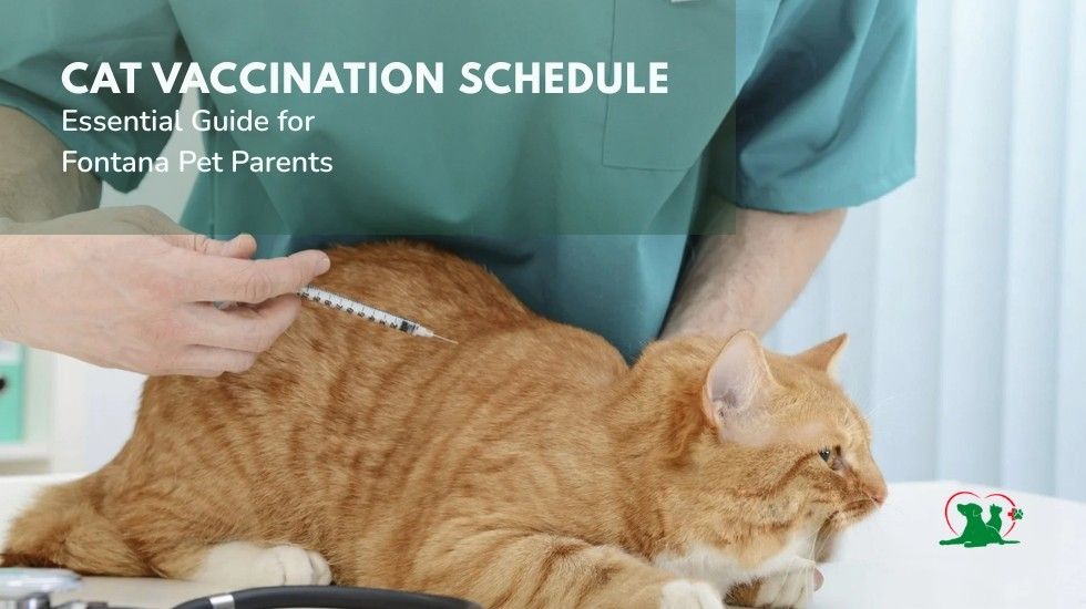 Cat Vaccination Schedule Fontana