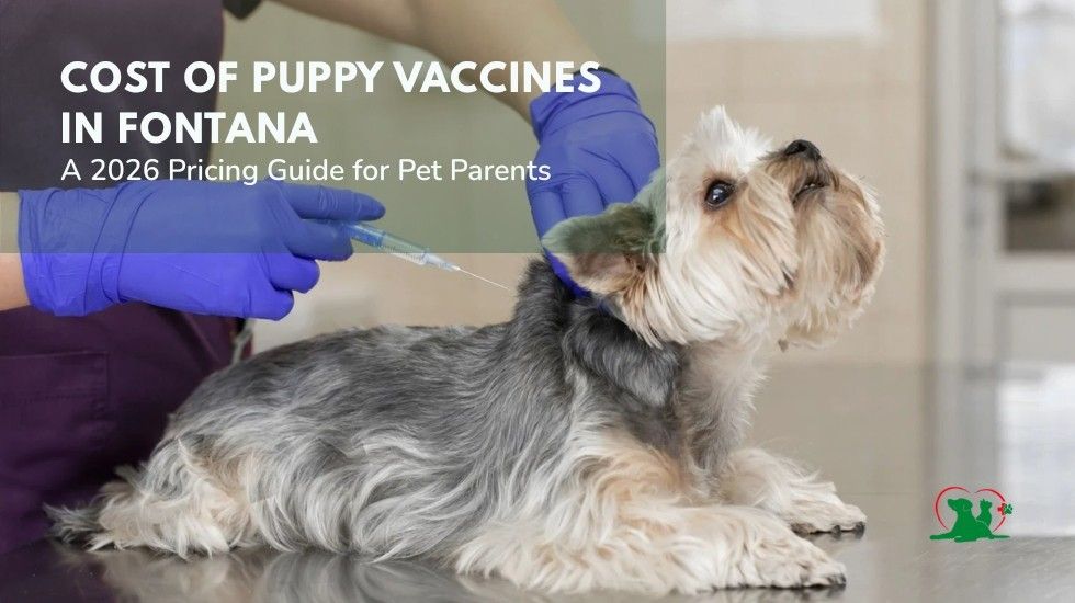 Cost of Puppy Vaccines in Fontana