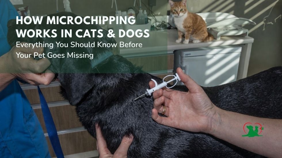 How Microchipping Works in Cats & Dogs | Pet Microchipping Guide How microchipping works in cats and dogs during a veterinary appointment to help reunite lost pets with their owners.